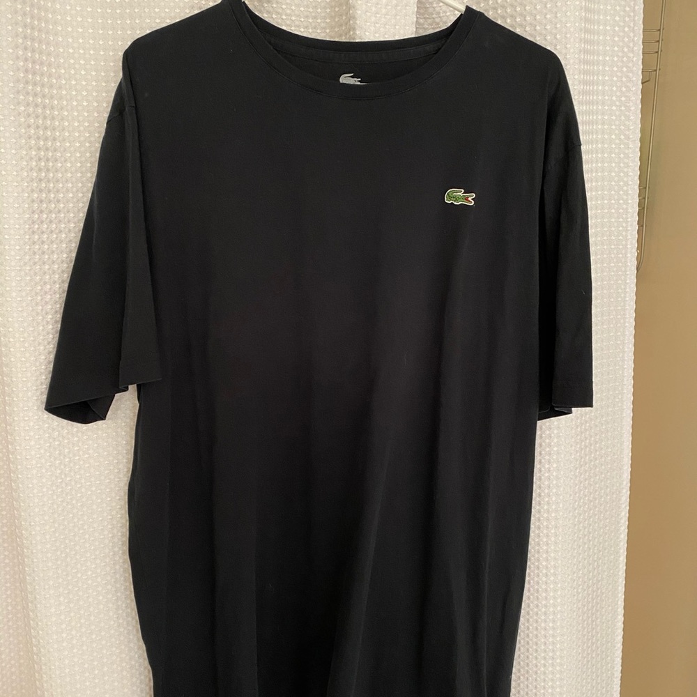 Men’s 3XLT Lacoste Black Shirt EUC